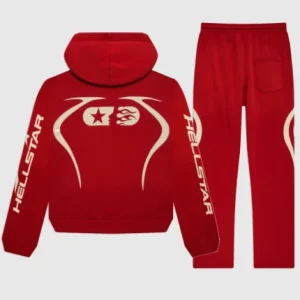 Hellstar Sports Tracksuit Red
